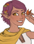 Cropped female fae
